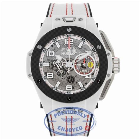 hublot ferrari white